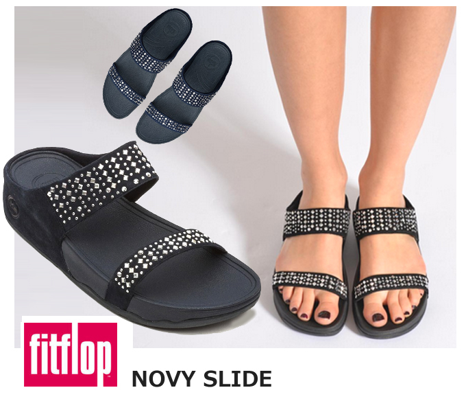 fitflop フィットフロップ NOVY SLIDE - サンダル