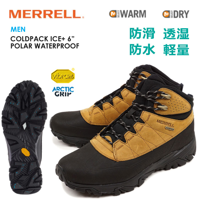 MERRELL コールドパック アイスプラス 6インチ メンズ スノーブーツ 人気.jpg