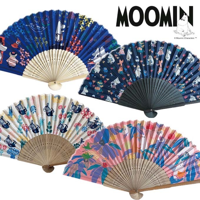 MOOMIN ムーミン 扇子 ギフト 涼しい 夏.jpg