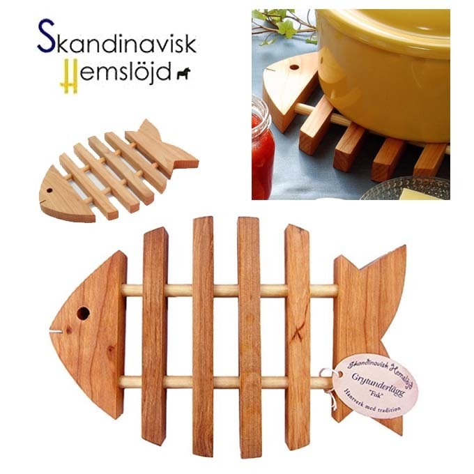 SKANDINAVISK HEMSLOJD ポットマット 鍋敷き フィッシュ 魚 北欧.jpg