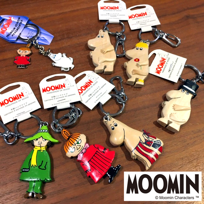 moomin ムーミン Mollitoys モリトイ 白樺 木 キーホルダー .jpg