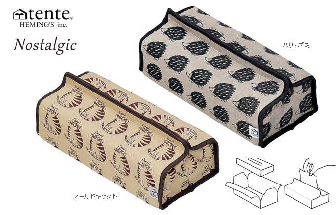 tente_ネコ ハリネズミ ティッシュカバー.jpg